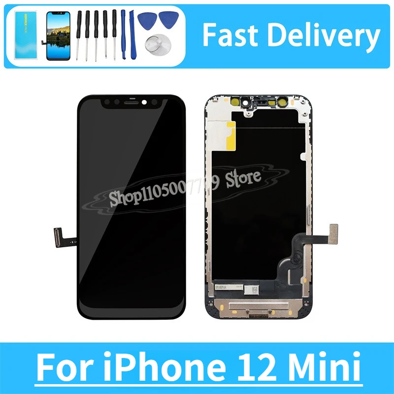 iphone-12-ミニ用-lcd-ディスプレイ-lcd-タッチスクリーンデジタイザーアセンブリ修理交換部品