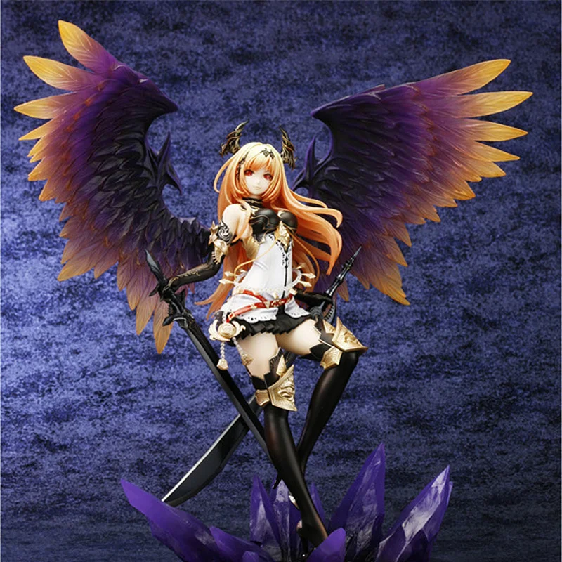 Pv369 Kotobukiya 1/8 مقياس الغضب من Bahamut الملاك الداكن أوليفييه إعادة إصدار شخصية أنيمي تحصيل نموذج غرفة الزينة هدية #1
