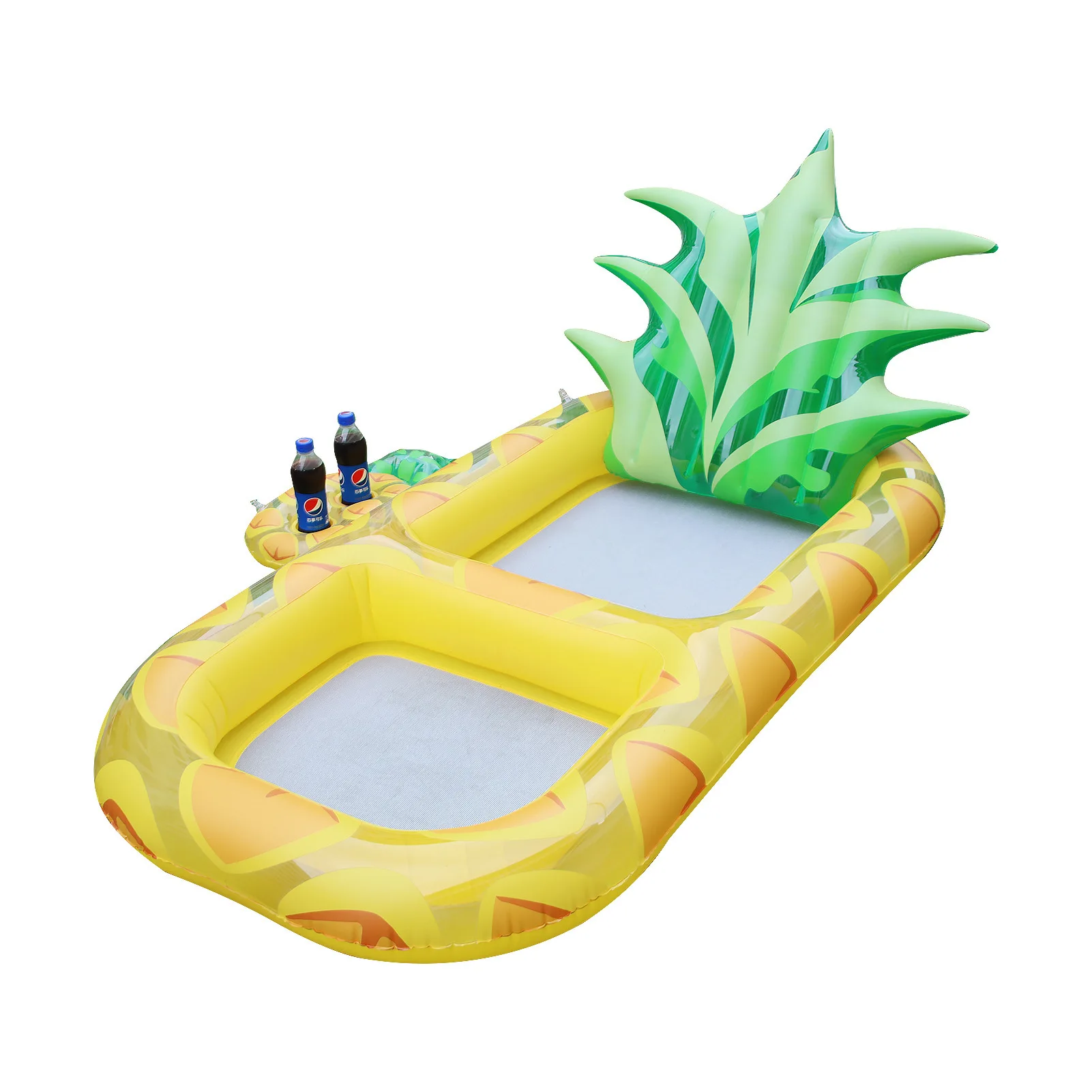 Obst aufblasbare Pool Float mit Getränke haltern Rückenlehne Strand Float Liegestühle Sommer Strand Schwimmbad Party Spielzeug Lounge