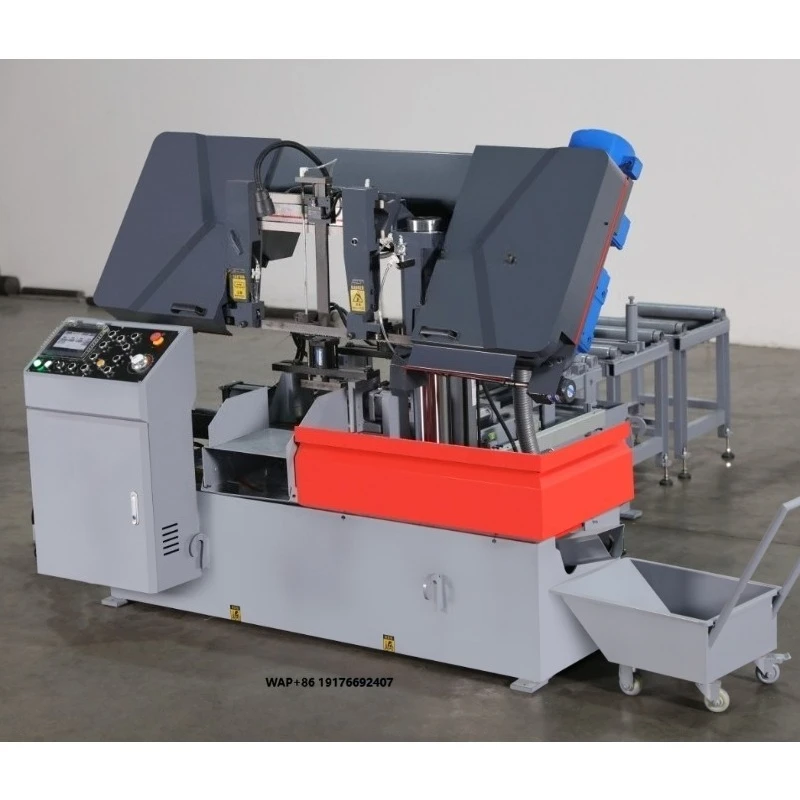 High-efficiency Intelligent Belt Breaking protection and High-precision Automatic Metal Band Sawing Machine