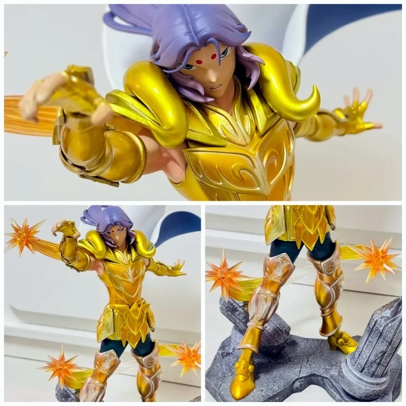 Echte Bandai Saint Cloth Museum 12 Gold Saint Seiya Alle series Art Statue Set Sculpture Limited Edition Anime Beeldje Gift