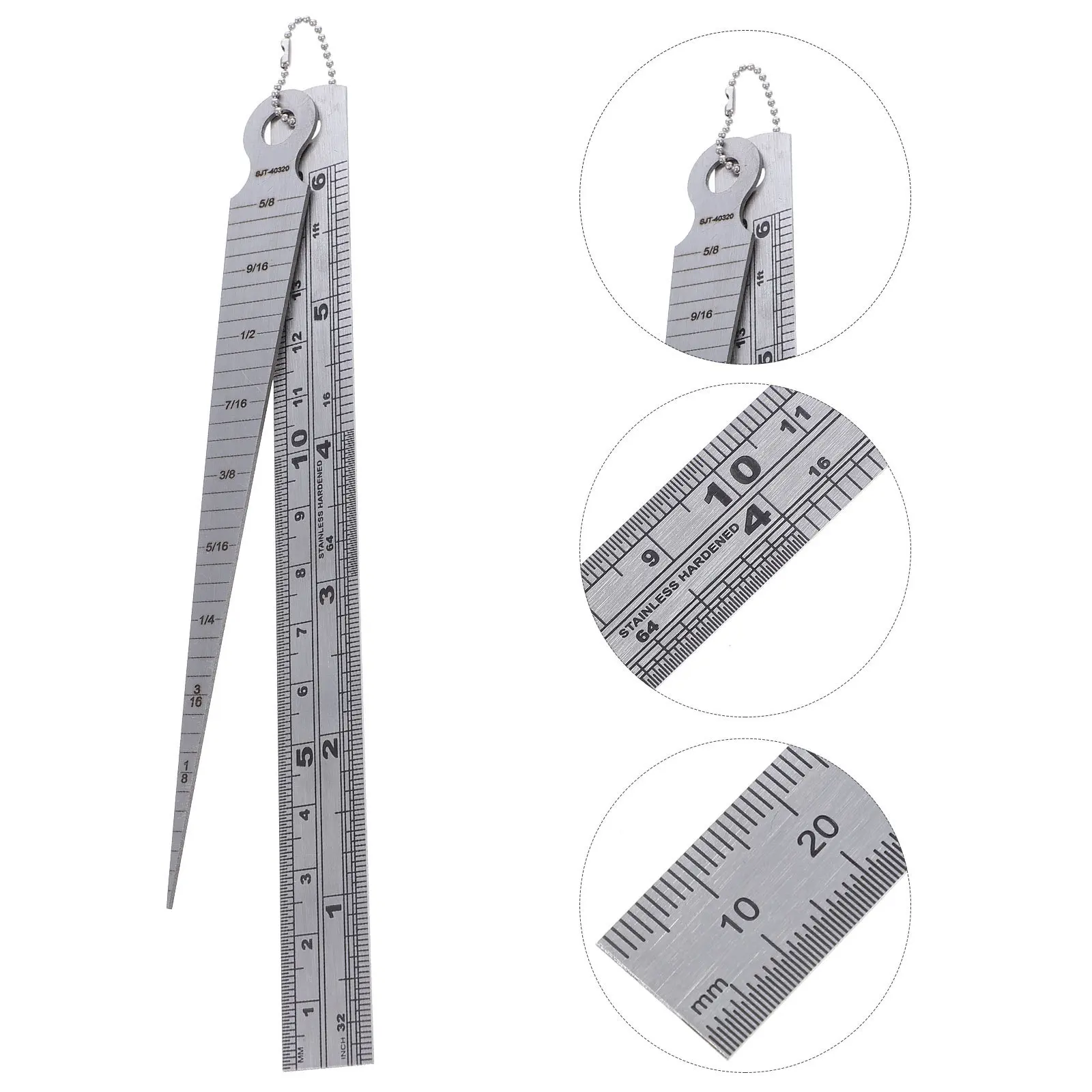 1Set Miniature Pocket Size Stainless Steel Inside Micrometer Bore Gauge for Cylindrical Bores Engineering Mechanics Students