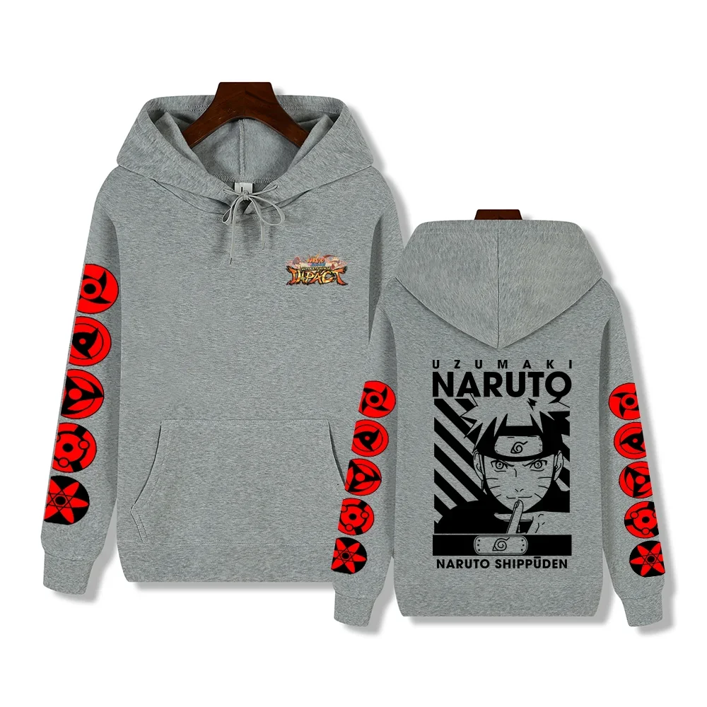 Handsome Naruto Print Autumn/Winter Comfortable High Women Quality Casual Fashion Warm Street Hoodie