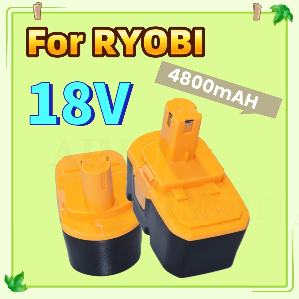 

Сменный аккумулятор Ryobi 18 В P100 4800/68009800 мАч P101 ABP1801 ABP1803 BPP 1820 перезаряжаемые электроинструменты