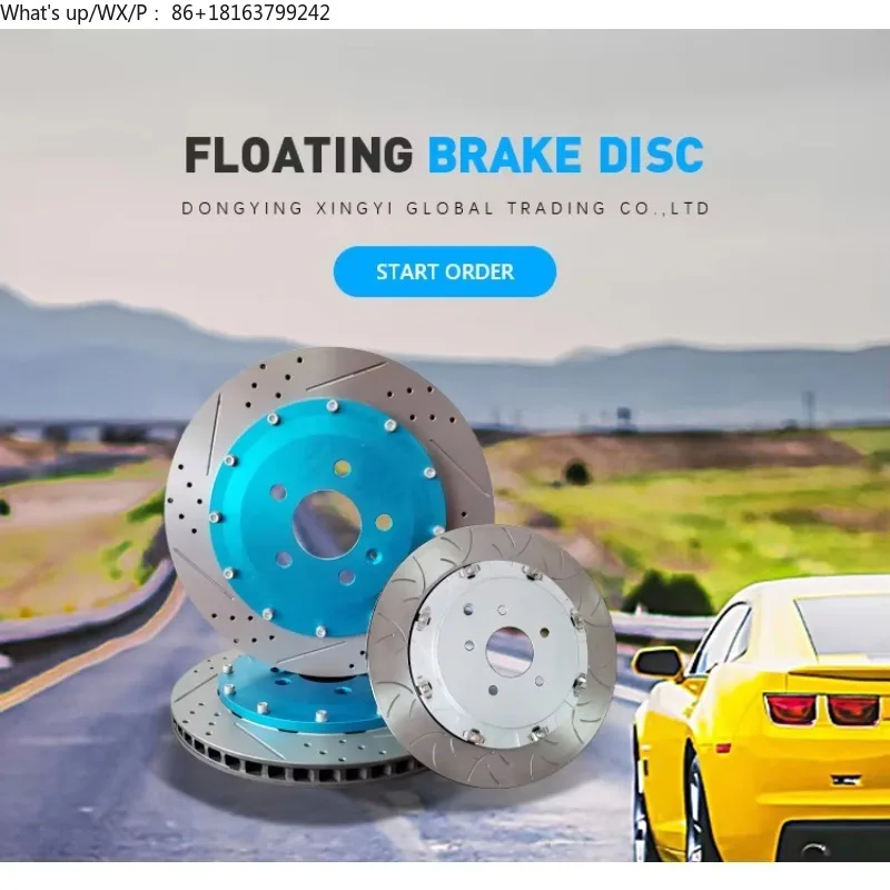 Racing Sport Big Brake Kit Rotor and Pad Brake Disc for Infiniti Q50/Q60 Track & Street Use