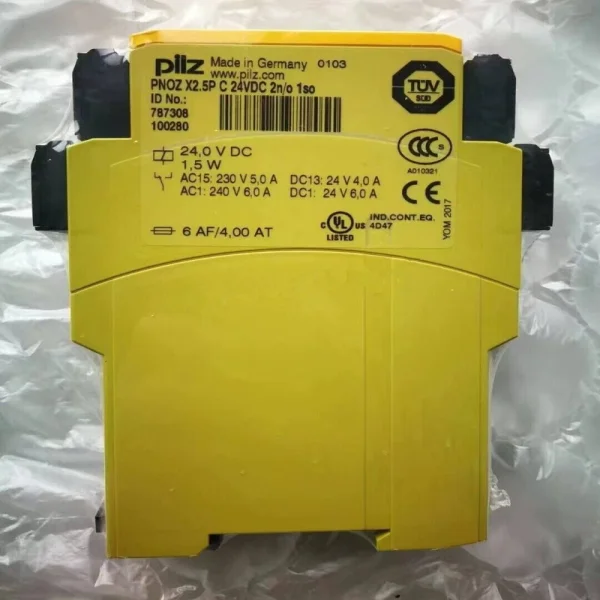 

1 шт. новое 787308 X25p C 24 В постоянного тока 2n/o 1so реле безопасности совершенно новое оригинальное пятно Plc