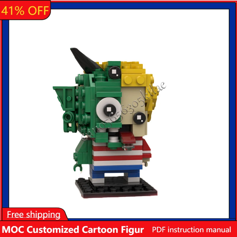 

196PCS MOC Classic Cartoon Figures Immortan Beasty Boyd Model Customize Puzzle Architecture DIY Education Assembly Set Toys Gift