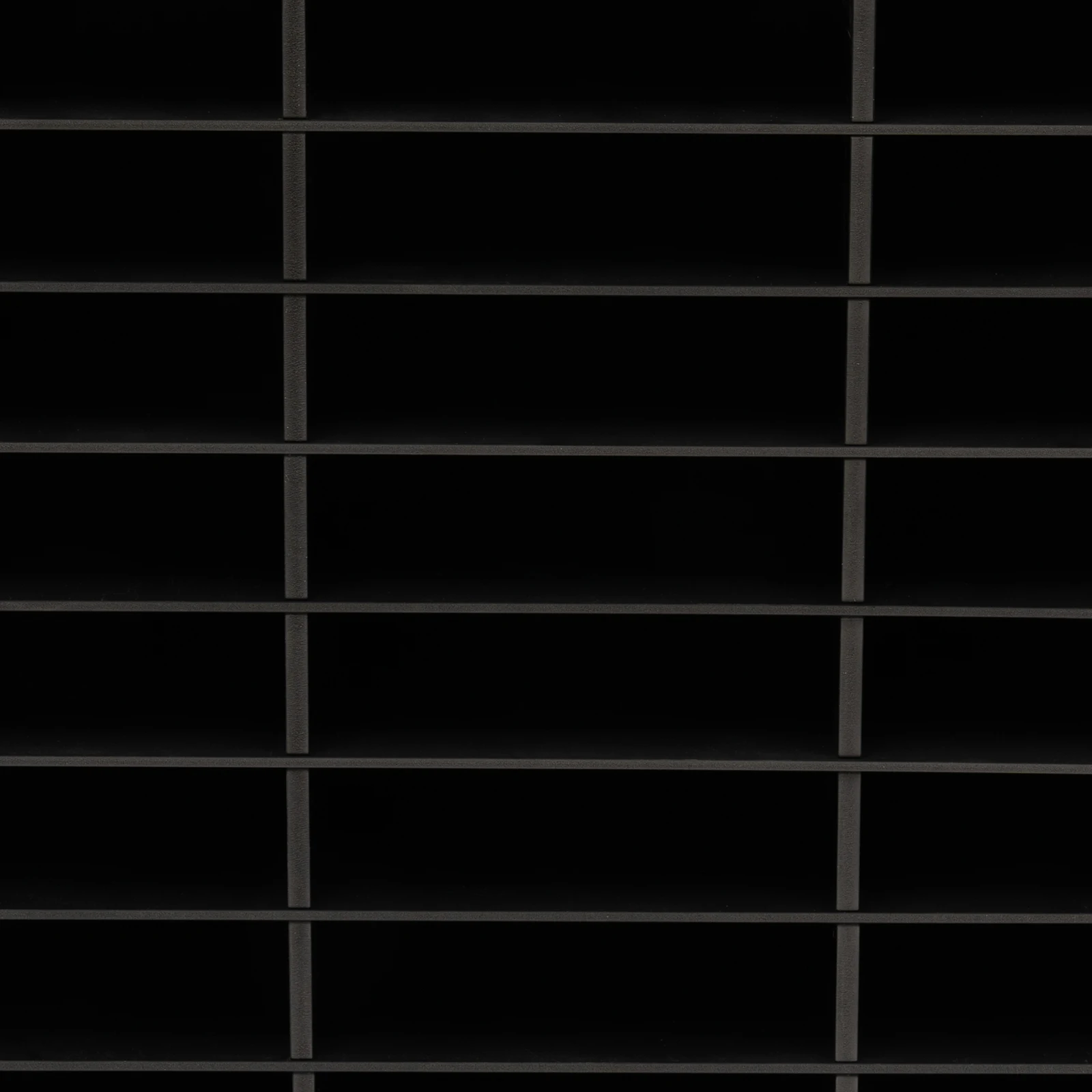 Black PVC 73.7*30.2*59.6cm 24-slot Filing Cabinet Bearing 132-pound Storage Rack with Detachable Interlayer Data Sorting Cabinet