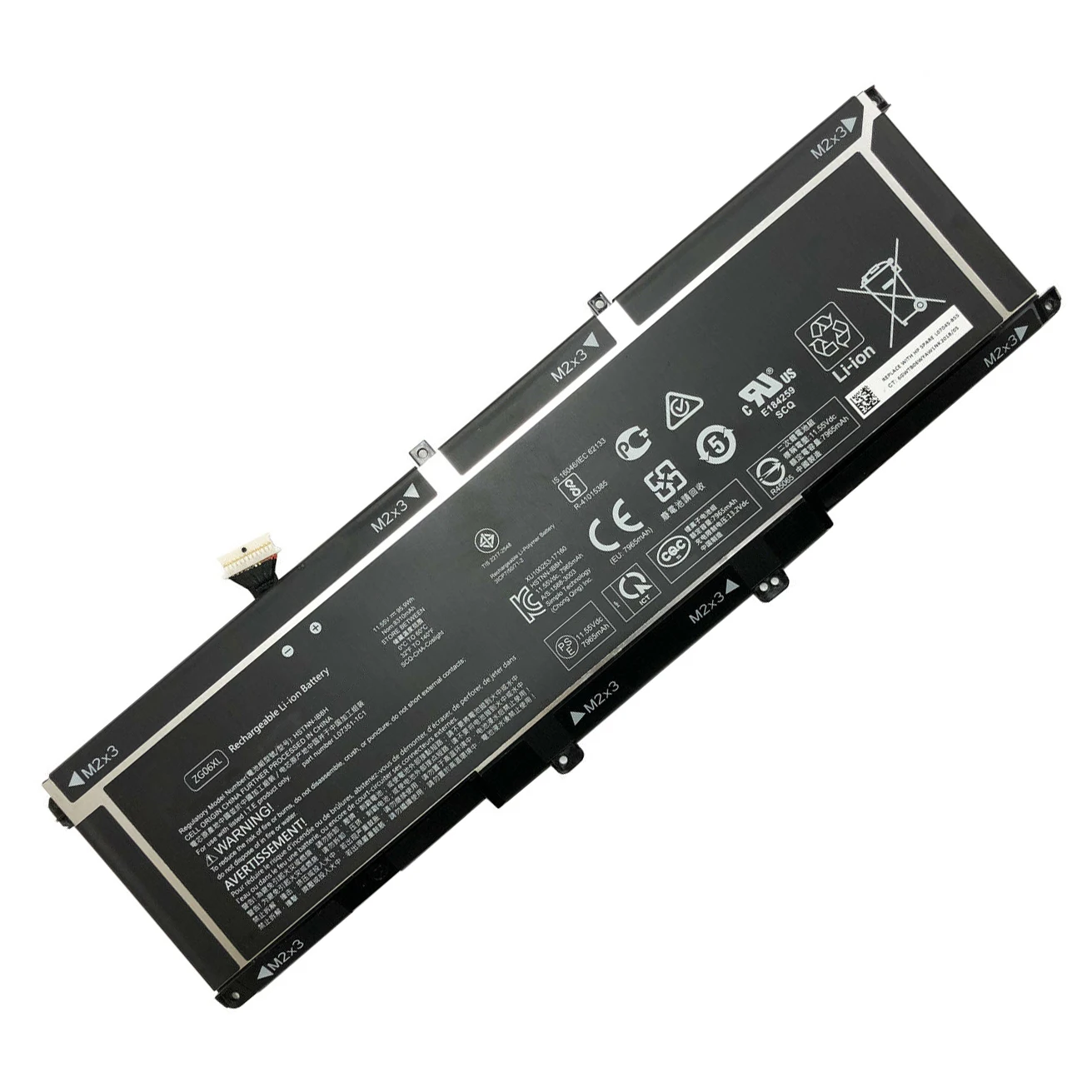 Laptop Battery ZG06XL 11.55V/8310mAh/95.9WH For EliteBook 1050 G1 ZG06095XL ZBook Studio G5 HSTNN-IB8H L07351-1C1 L07045-8