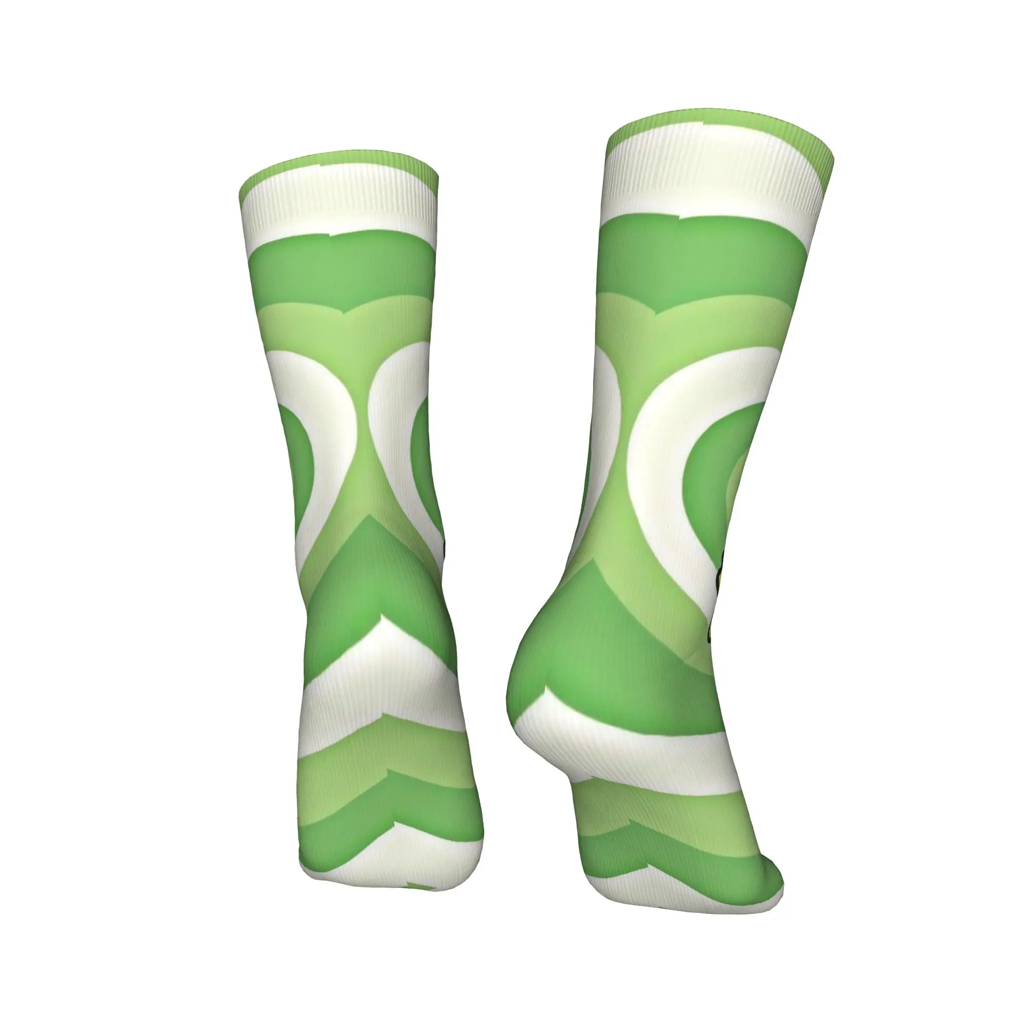 جوارب رجالية جوارب Keroppi kerokero غير قابلة للانزلاق جوارب ناعمة متوسطة الخريف تصميم غير رسمي جوارب ركوب الدراجات