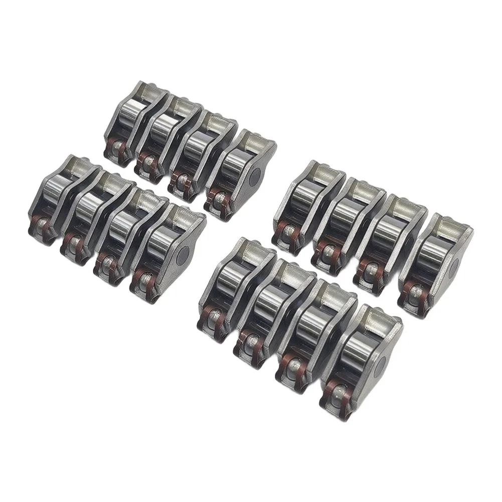 16PCS Engine Valve Rocker for Nissan For Opel For Renault Powertrain Applications Aligned with OEM 7700107556 8200115605