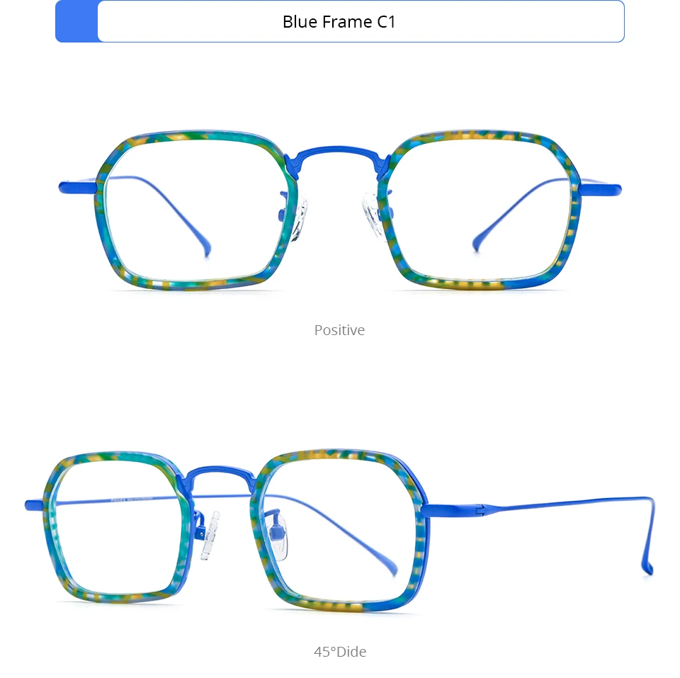 FONEX Acetat Titan Brille Rahmen Frauen 2025, Neue Mode Marke Design Retro Kleine Runde Brillen Männer Vintage Brillen 85844 – Detail 19