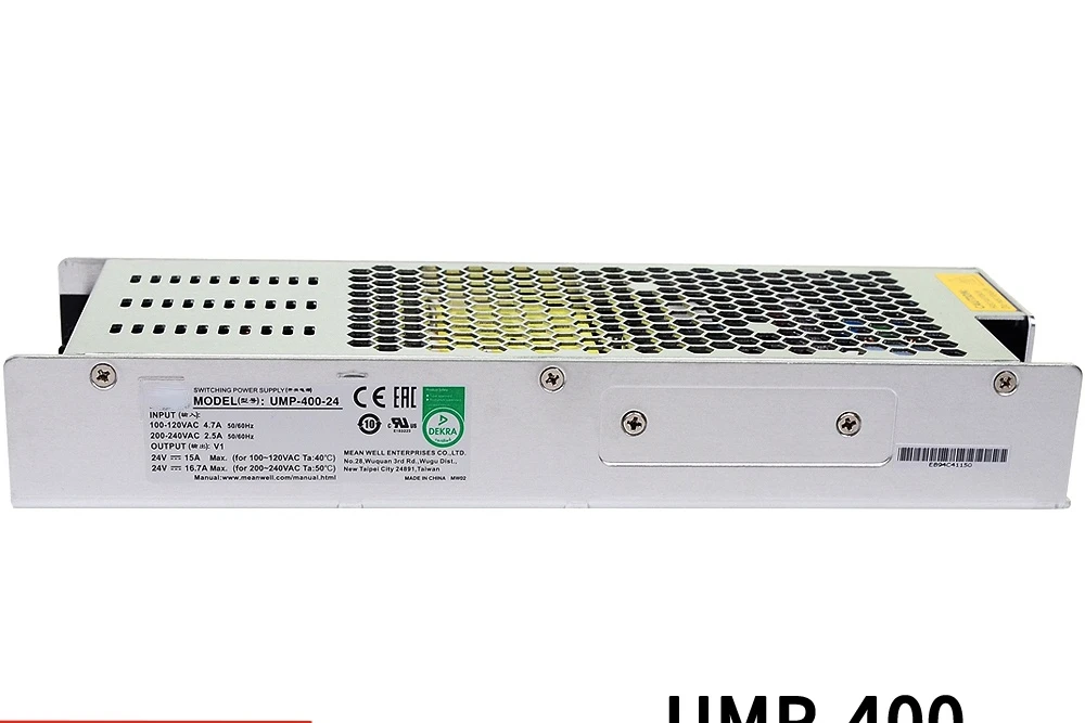 400W Multi-Configuration Fan-Free Power Supply UMP-400 Single Group Multi-Group Optional 24v48v