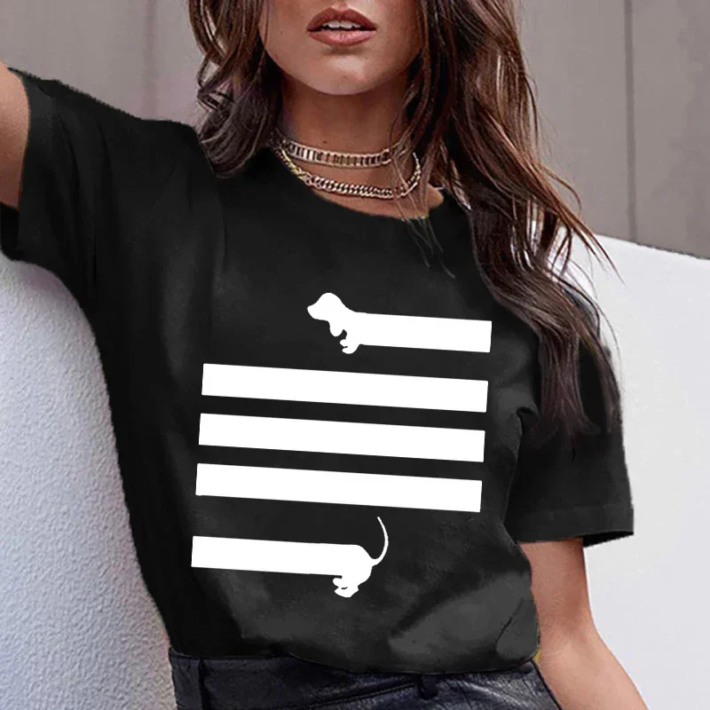 

Женская футболка больших размеров, одежда с короткими рукавами и графикой, свободный и повседневный, мягкий и удобный, дышащий, для занятий спортом на открытом воздухе