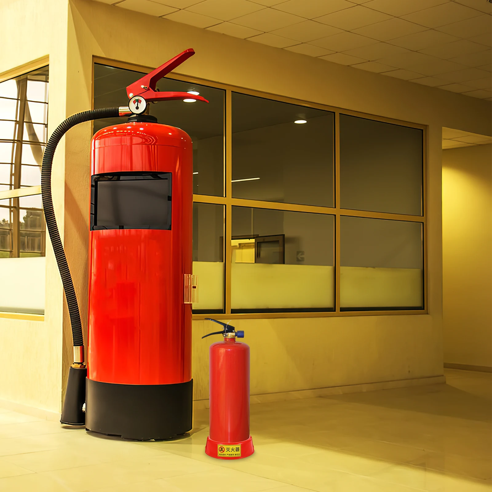 

Fire Extinguisher 2-4kg Luminous Simple for Car Stand Mount Bracket For Fire Extinguisher Storage Holder Truck Bracket