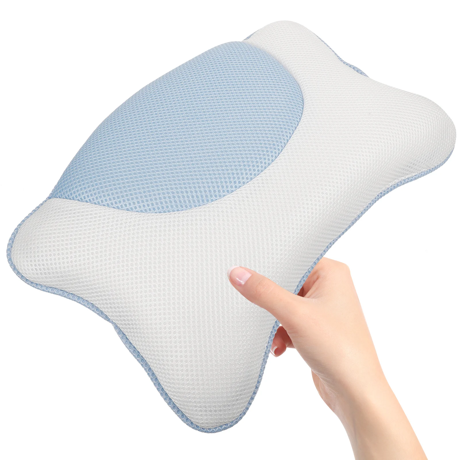 

Tub Neck Pillow Bathtub Headrest Bath Pillow with Suction Cup Ergonomic Support for Spa Tub Bathtub Pillows Bath Accessories