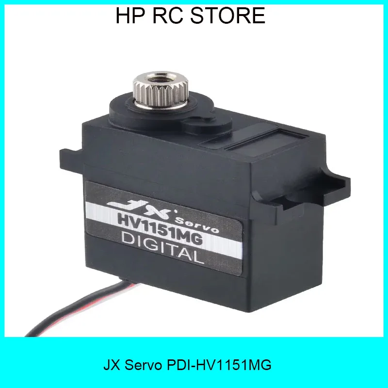 

JX New PDI-HV1151MG High-Torque Mini Waterproof 8.4V 4.5KG Metal Gear Digital Servo for Traxxas TRX-4/BRX01 Crawler Car