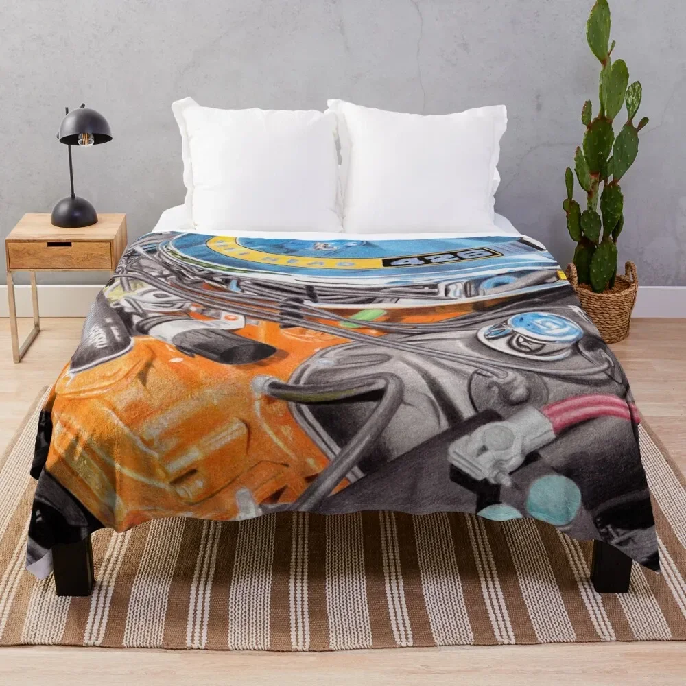 

426 Engine Throw Blanket Flannel Fleece Soft Warm Throw Blanket