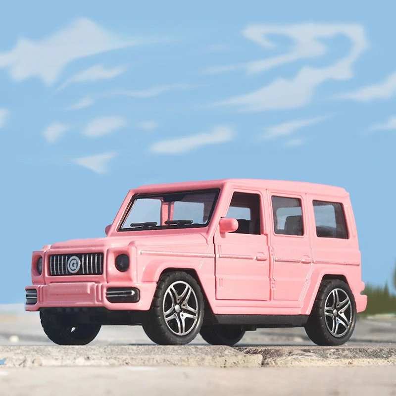 [Bag] 1/36 Alloy Car Model Ben G Off-road Vehicle Cake Ornament Car Model Toy Door Return Force