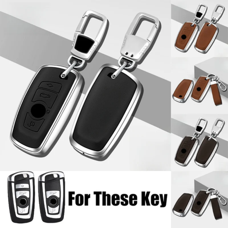 

Кожаный чехол для ключей из цинкового сплава A + для BMW M3 F10 F30 X3 X4 2 3 4 5 6 7