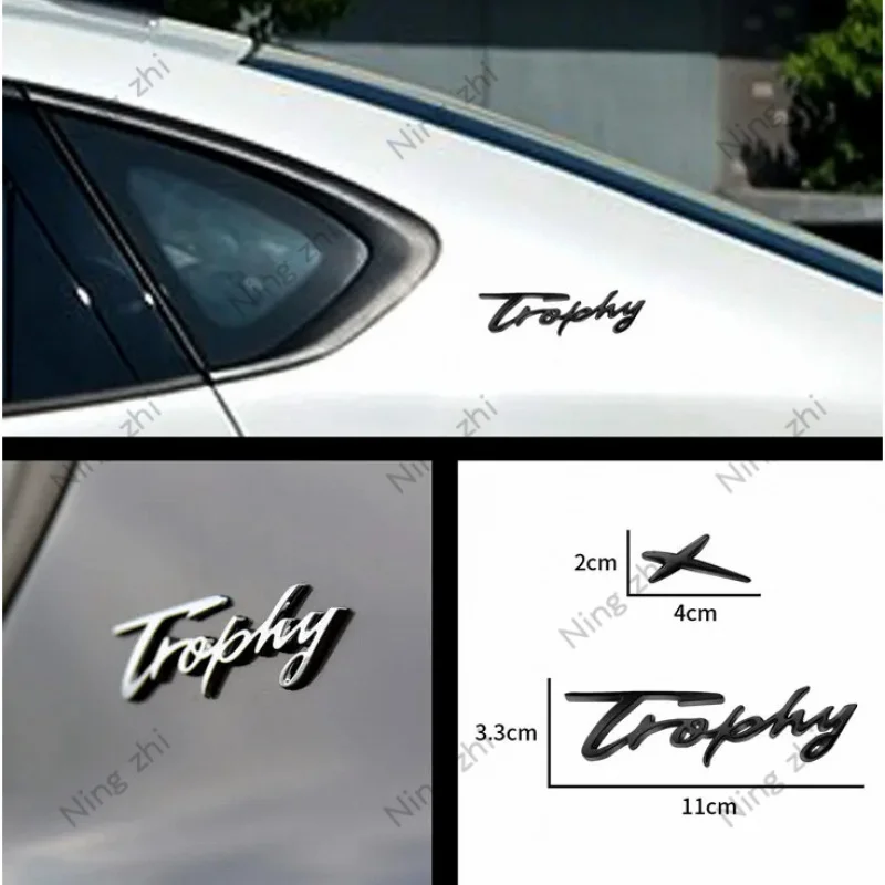 

Car 3D Metal Decor Trophy X Logo Adhesive Emblem Rear Trunk Badge Fender Sticker For MG MG3 MG5 MG6 GS GT Mg350 EZS ZS HS