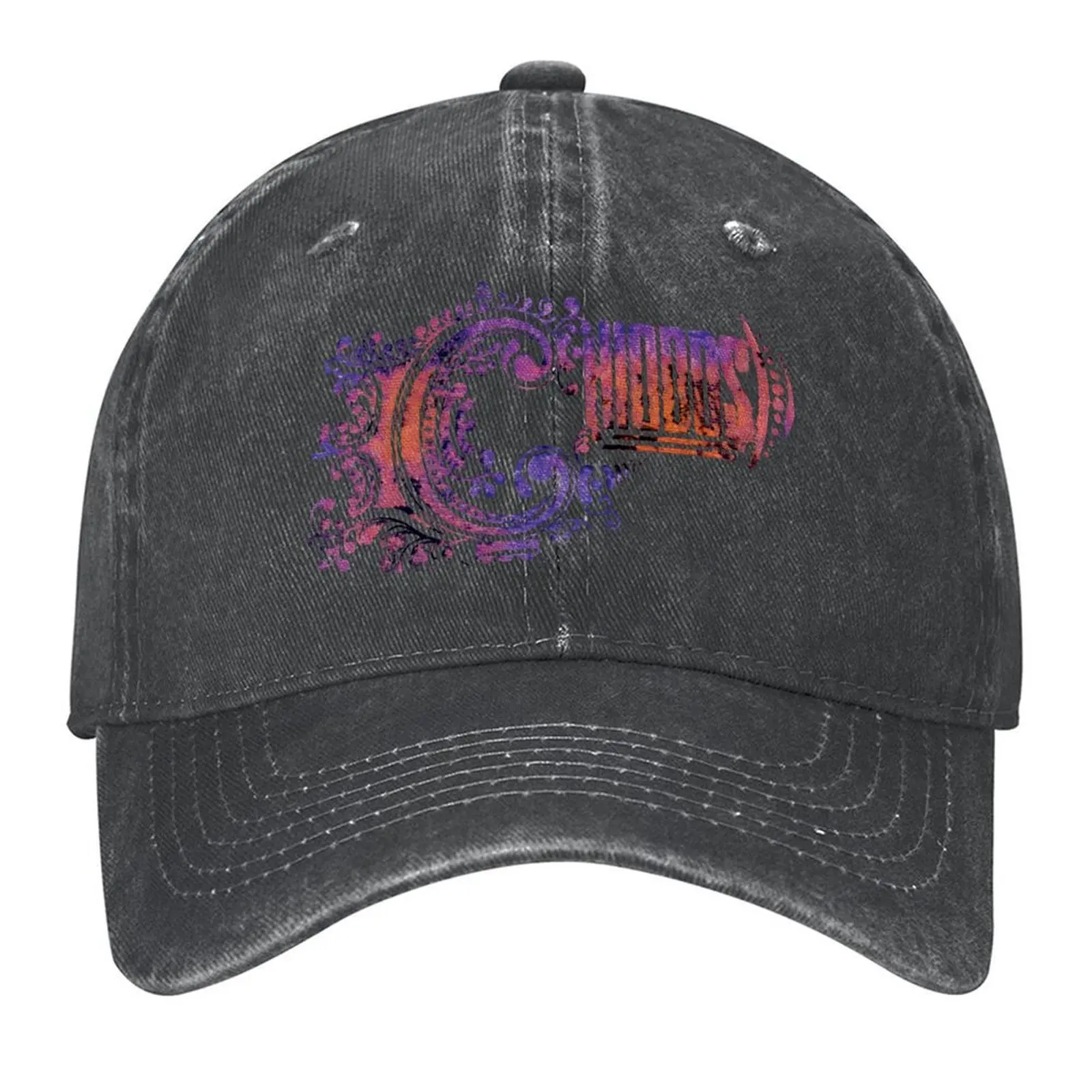 

Chiodos Logo Purple All's Well That Ends Well Baseball Cap black Beach Bag Hat Beach sun caps Caps Male Women's