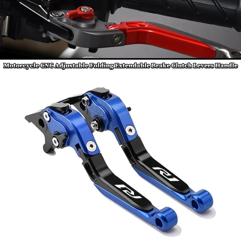 

Motorcycle CNC Adjustable Folding Extendable Brake Clutch Levers Handle For YAMAHA YZF-R1 YZFR1 2009-2014 2013 2012 2011 2010