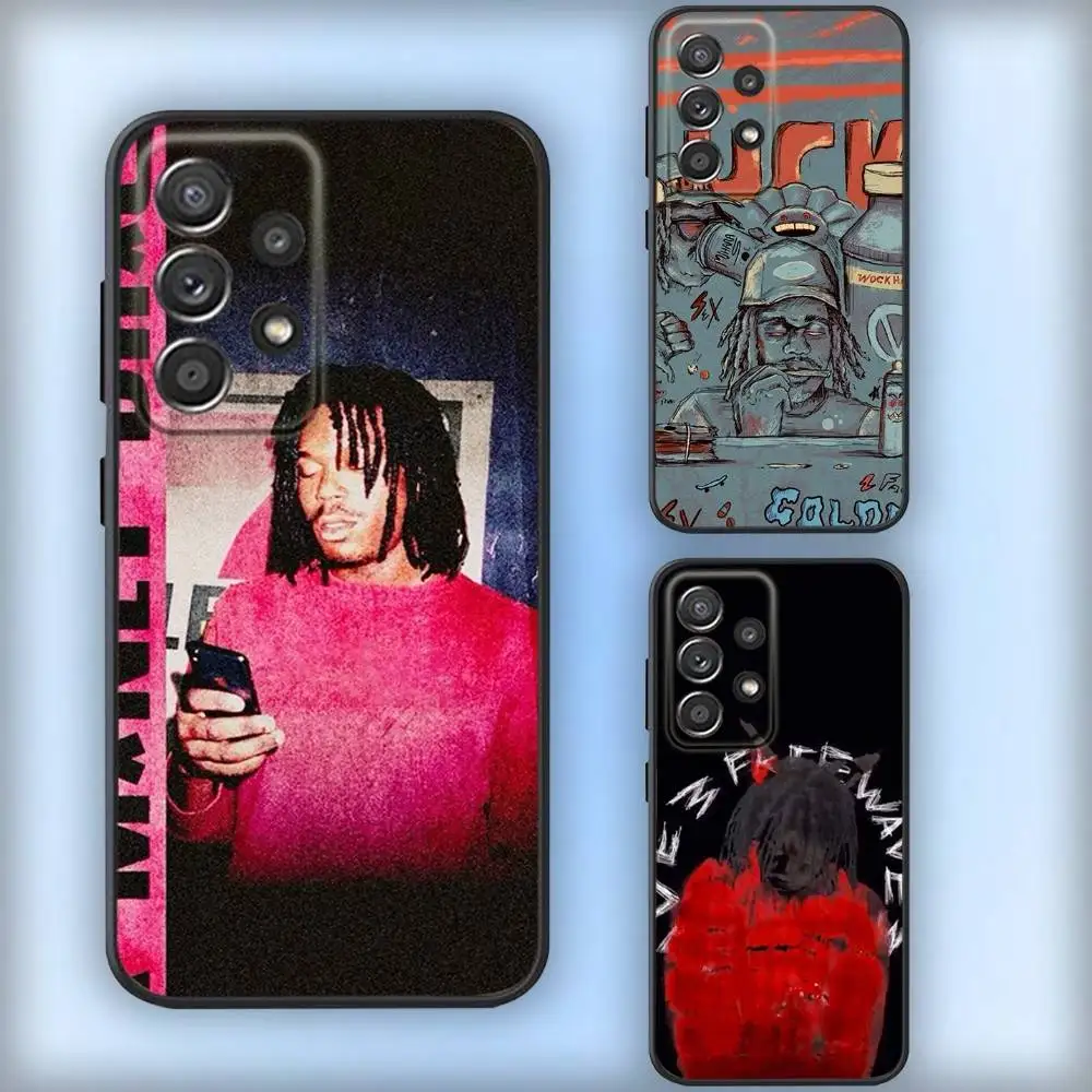 

Rapper L-Luckis 2019 Phone Case For Samsung S25,S24,S21,S22,S23,S30,Ultra,S20,Plus,Fe,Lite,Note,10,9,5G Black Cover
