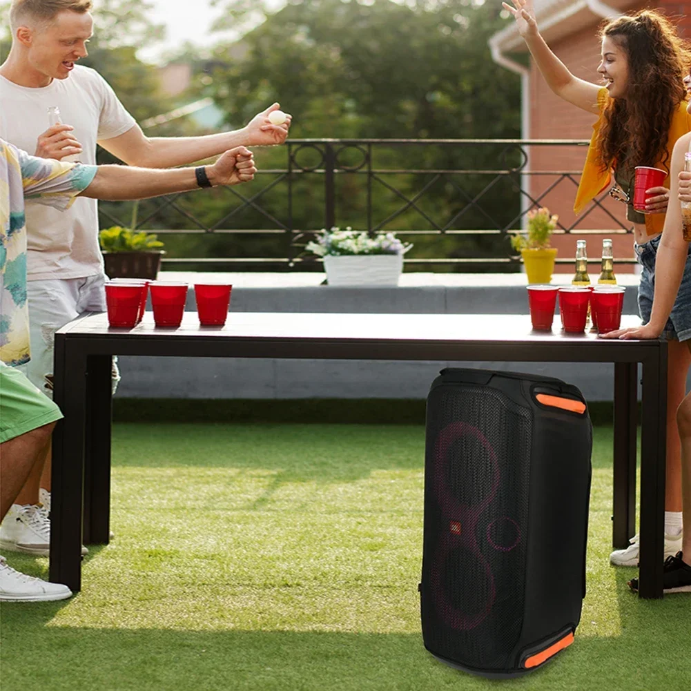 غطاء غبار مكبر الصوت لا إزالة حافظة واقية مقاومة للخدش الغبار حماية ل JBL Partybox 110 مكبر صوت BT المحمول #5