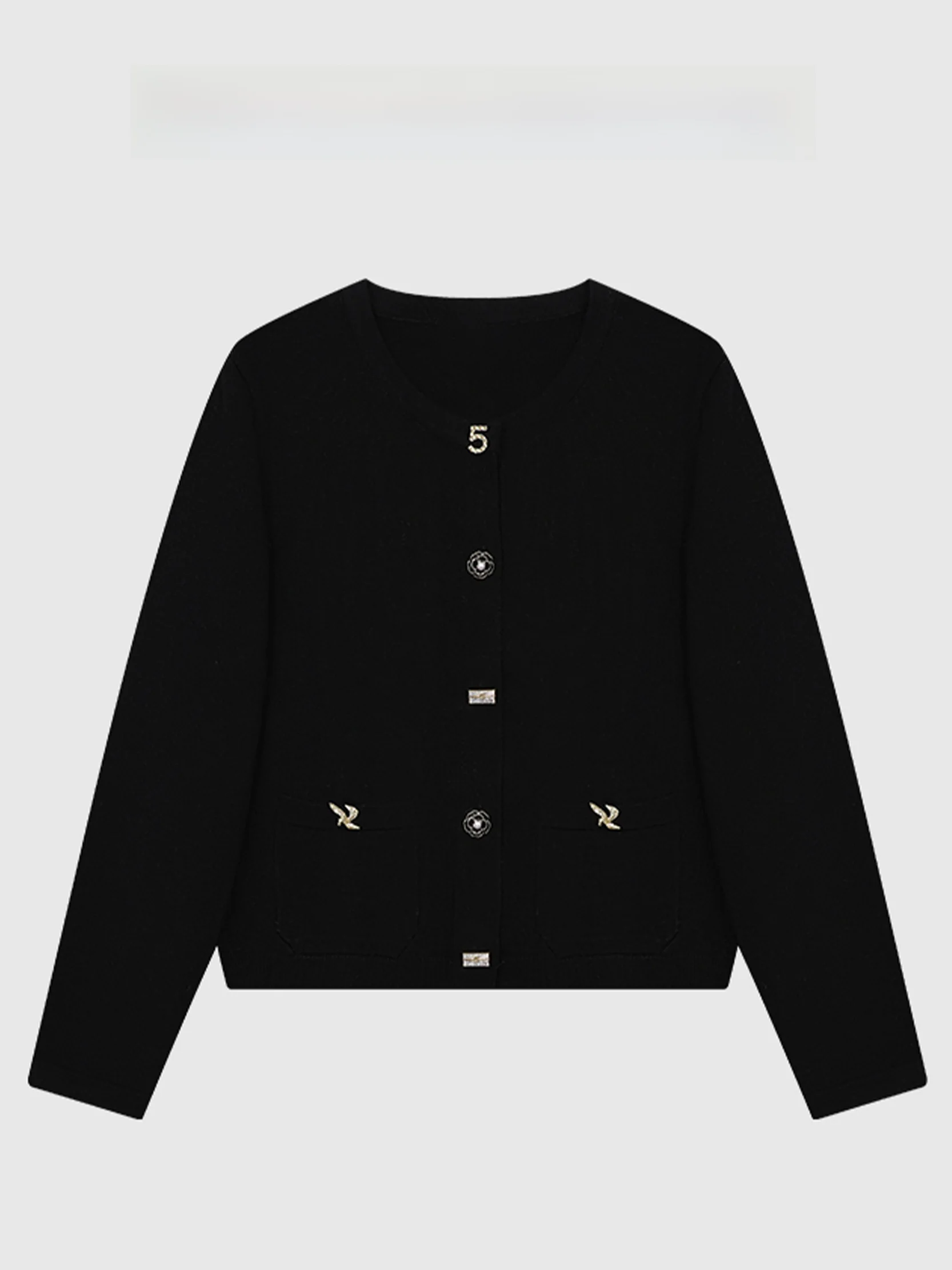 

Гламурный шикарный вязаный круглый кардиган на пуговицах с цветочным принтом, женский модный повседневный длинный платок из полиэфирного волокна, осенние новые поступления