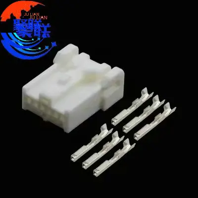 1Set 6Pin 7283-8660 7282-8663 7382-8660 Auto Rear View Camera Wire Car Socket Connector MG651439 MG 651439