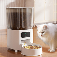Automatic Cat Feeder Smart Cat Pet Bowl TUYA APP WIFI 2.4G Remote Control 5L Pet Auto Feeder For Cat Dog Food Dispenser