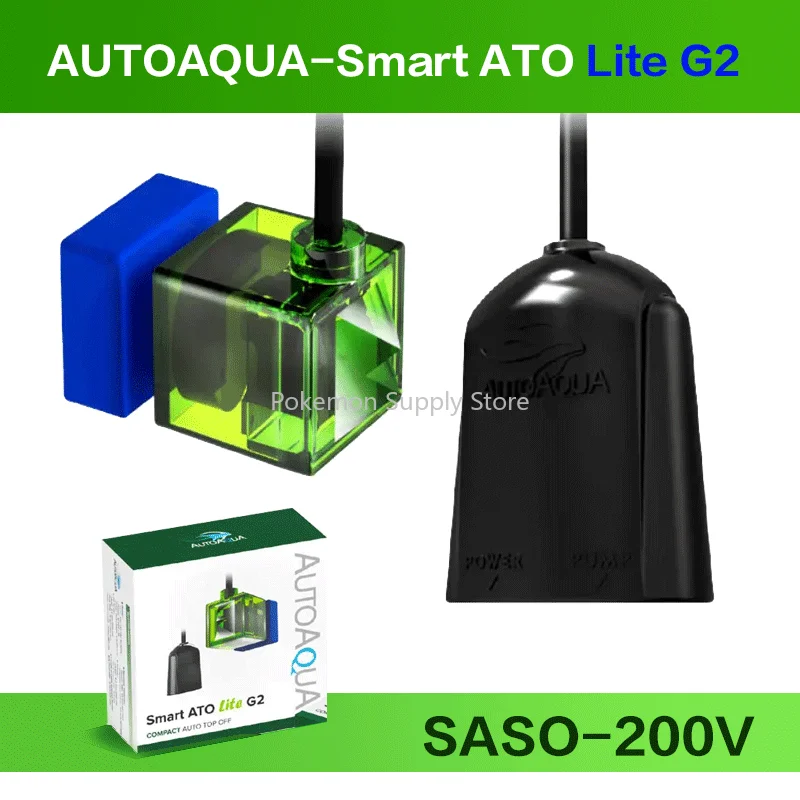 AutoAQUA-스마트 ATO Lite SATO-266P 자동 탑 오프 시스템 정수기, 수족관용 리필러 레벨 컨트롤러 펌프, 100-240 V