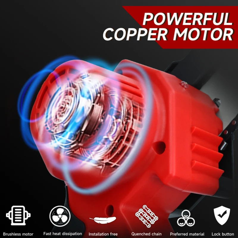 Imagem -03 - Mini Serra Elétrica sem Fio para Milwaukee Motosserra 450w 18 v Bateria Li-ion 20v Ferramentas Elétricas 6