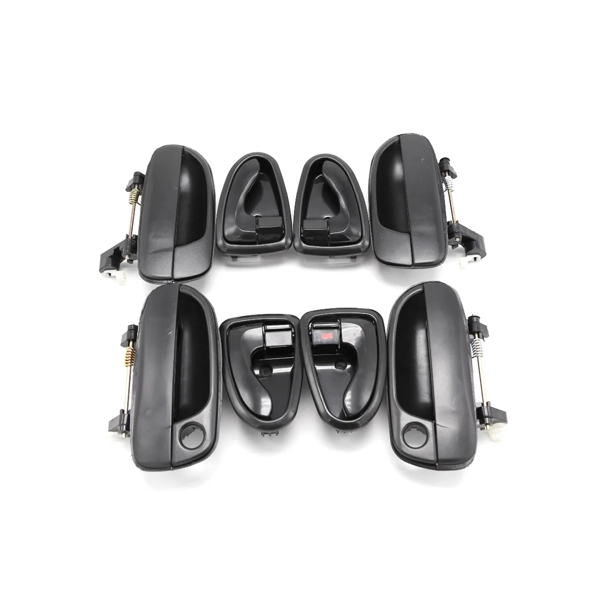 

4Pcs Exterior Door Handles+4Pcs Interior Door Handles for 2000-2006 8265025000 8261022001