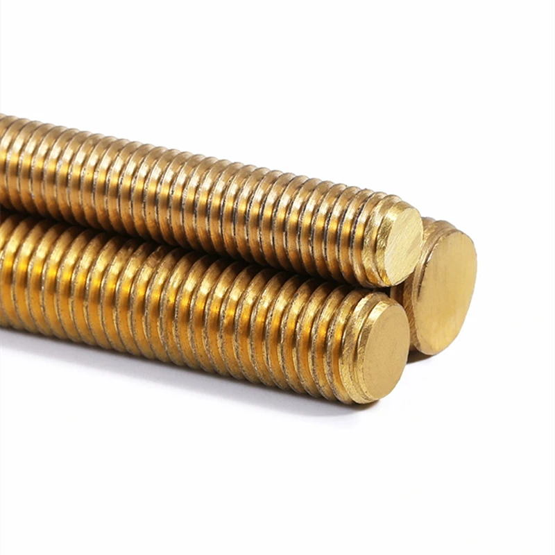 Messing-Gewindestange – M2 Bis M16, Länge 250 Mm, Vollgewinde, Gehärtet/verzinkt – Für Viele Anwendungen (M3, 2 Stück)