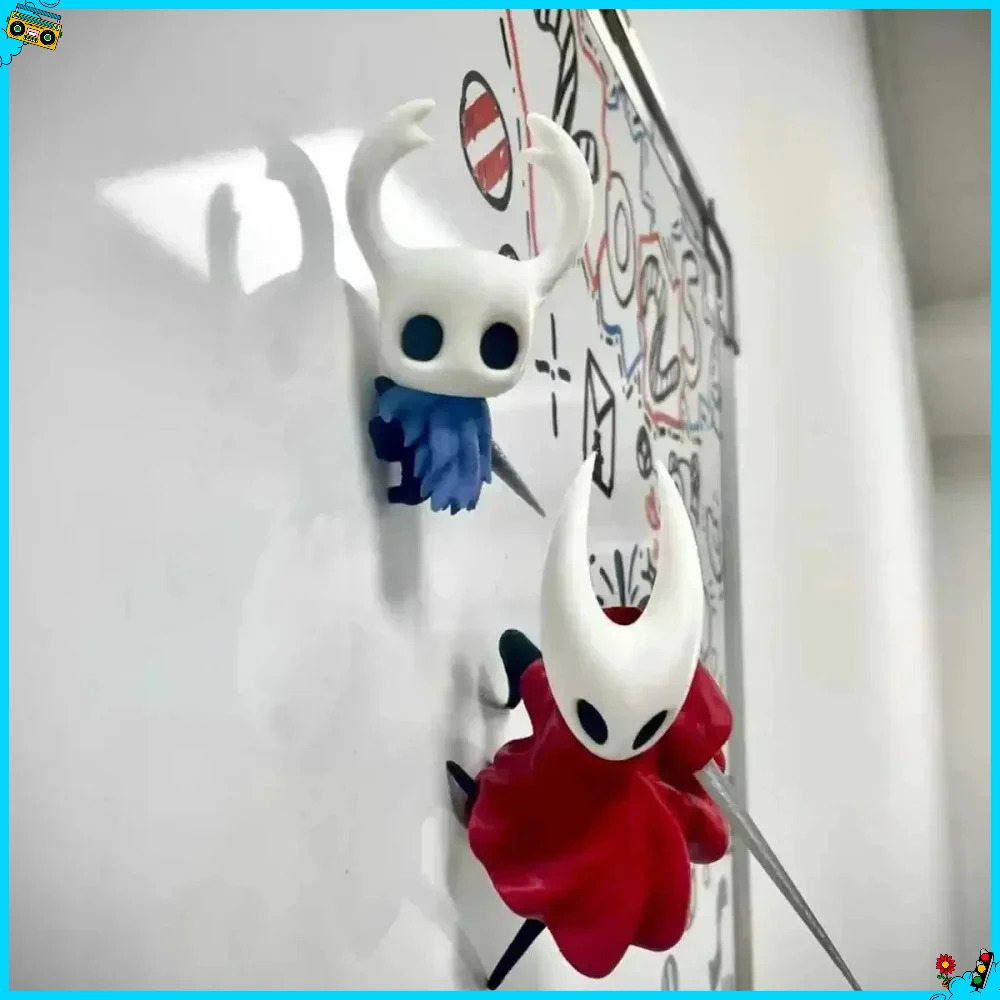 

New Hollow Knight 3D PrintedFridgeMagnetHollow Knight RefrigeratorStickersGameCharacters Cartoon Kitchen DecorationAnimeStickers