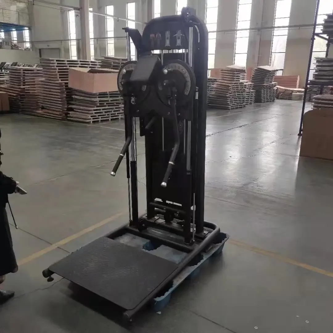 Steel Plate Loaded Machine, 2024 Pin Load Selection Shoulder Press Standing Multi Flight Standing Lateral Raise Machine