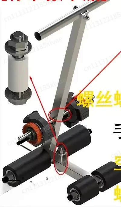 Masking Tape Pasting Applicator Ground Line Marking Tool For Basketball Badminton Court Layout Work