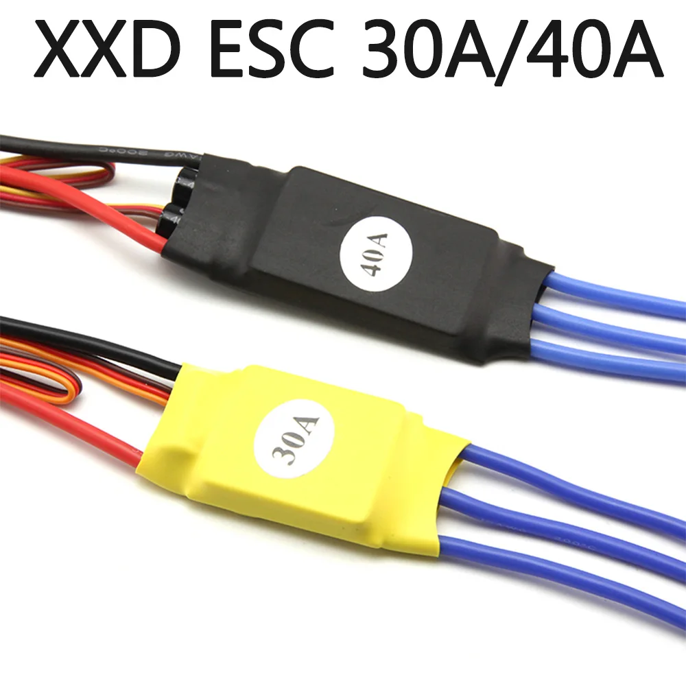 New Sida XXD brushless ESC electronic governor 30A 40A 50A 80A aircraft model fixed wing multi-axis ESC model class ESC Rc