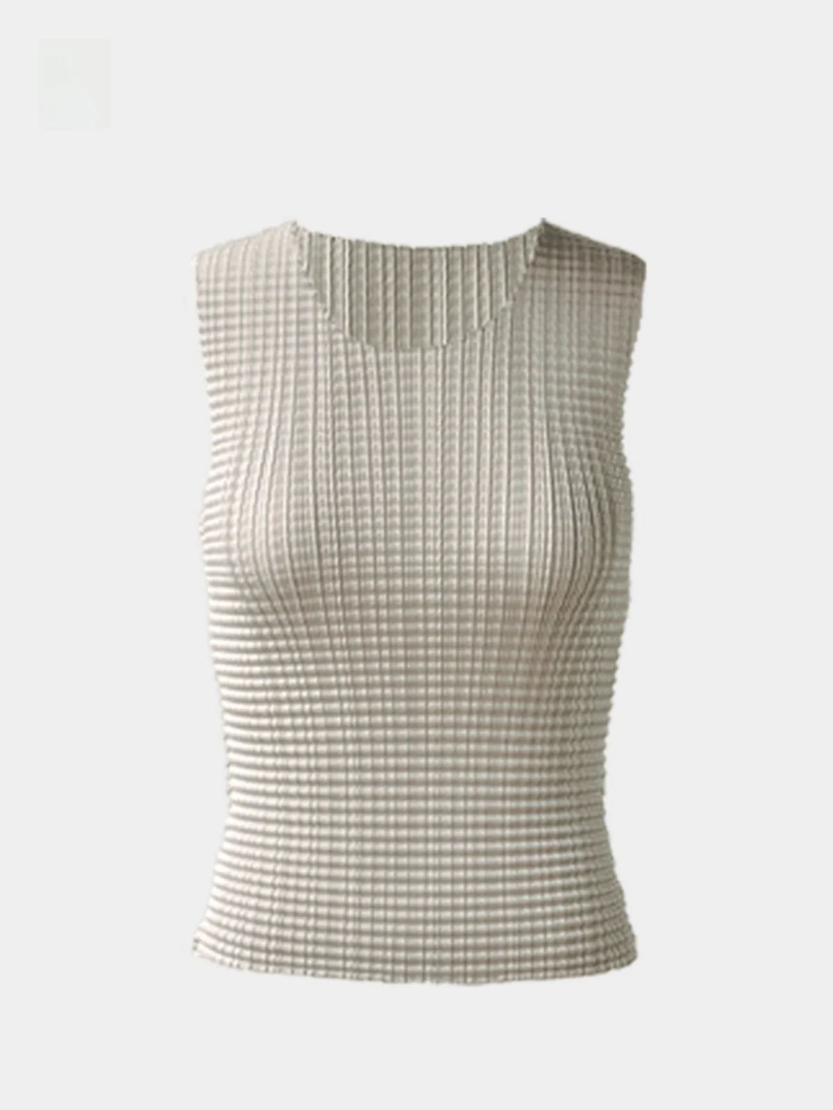 

Qingbei Tee Houses Basic Svel Vest Women's Summer Outerwear Polyester Fiber ort Length Commute Sle Cheered Pattern