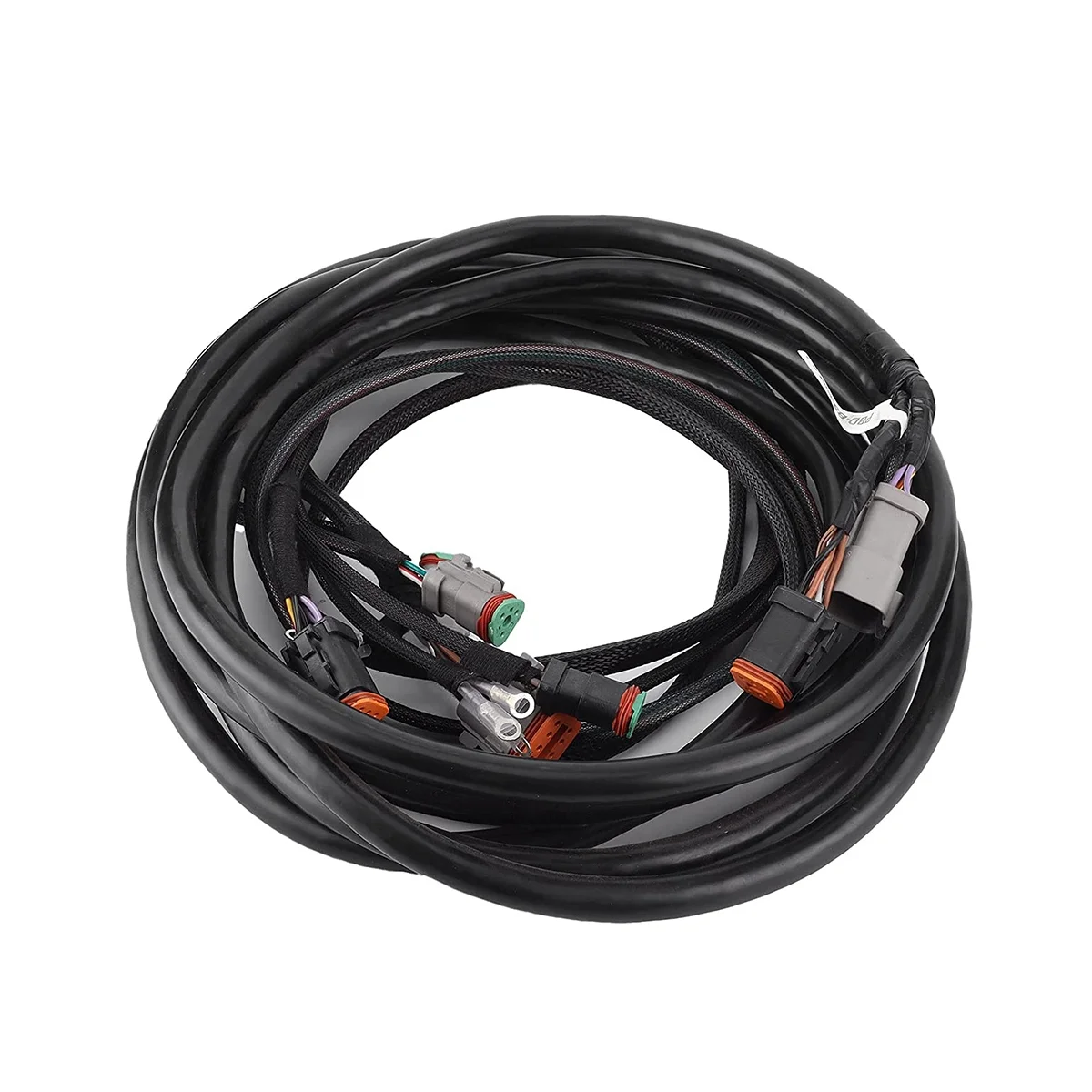 20Ft Main Modular Ignition Wiring Harness Cable 176340 for Johnson/Evinrude/OMC Outboard Motor Remote Control Box Cable