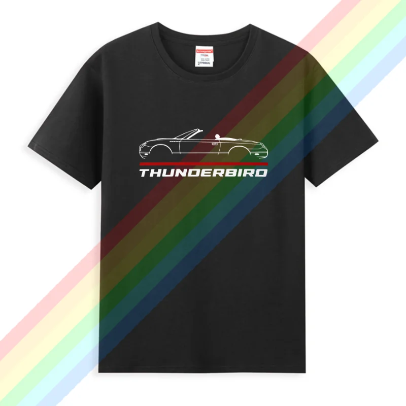 2024 Men T Shirt Casual Premium T-shirt for Ford Thunderbird T-Bird 2002-05 Car Enthusiast Summer 100% Cotton S-3XL Cool Tee