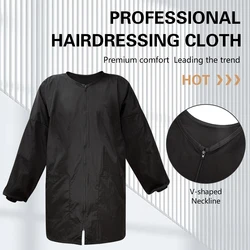 Hairdresser Long Sleeved  Aprons Anti static Haircut Capes Waterproof Aprons Eagle Shawls Barber Styling Tools