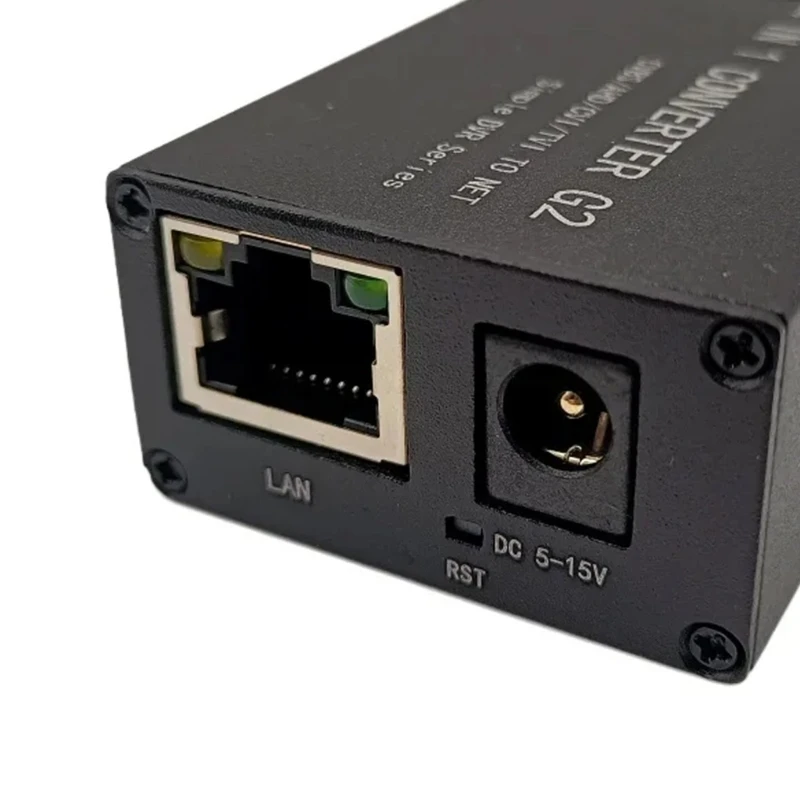 4 In 1 Converter CVBS/720P/1080P AHD/TVI To Net H.265 RTSP Single Channel For Security Camera Video Record