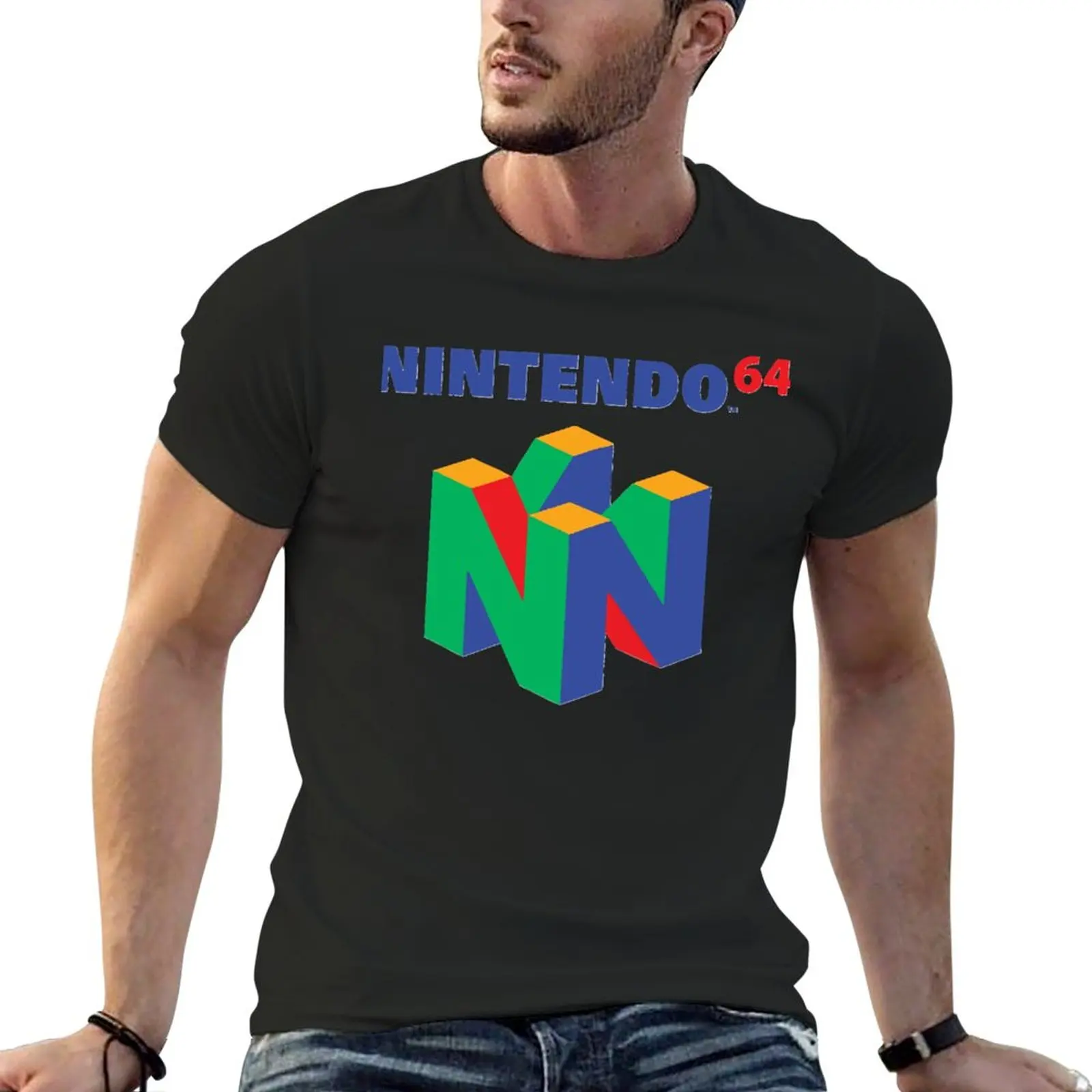 

Nintendos 64 T-Shirt hippie clothes sweat shirts plus size tops mens workout shirts