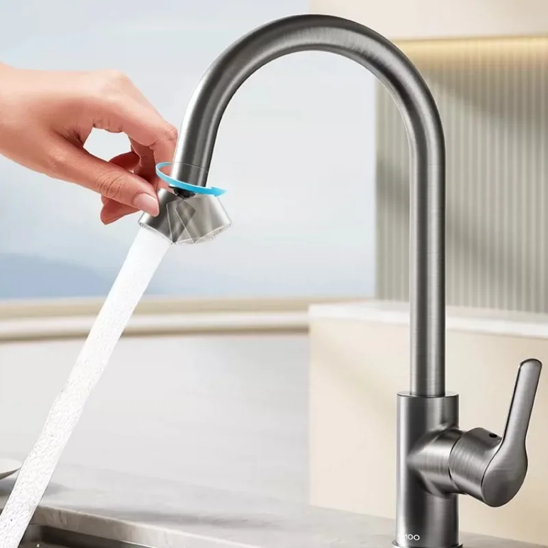 Kitchen Faucet, Home Universal Rotating Faucet, Healthy Drinking Sink Tap, Hot & Cold Water Basin Faucet