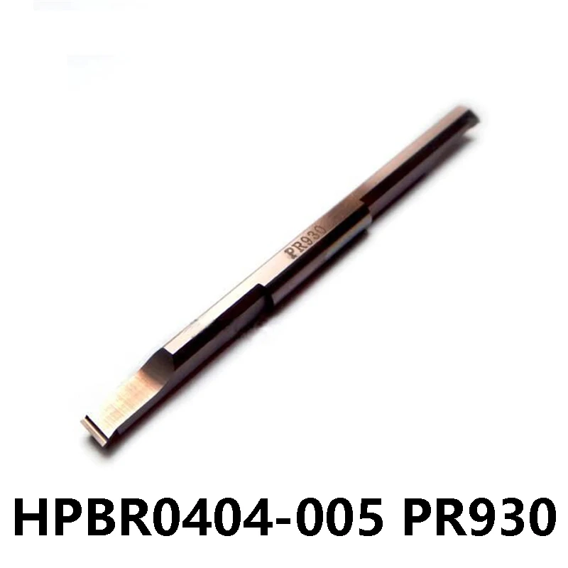 

HPBR 100% 10pcs Original HPBR0404-005 PR930 HPBR0404 Internal Turing Tool Copying Small Hole Carbide Lathe Boring Cutter CNC