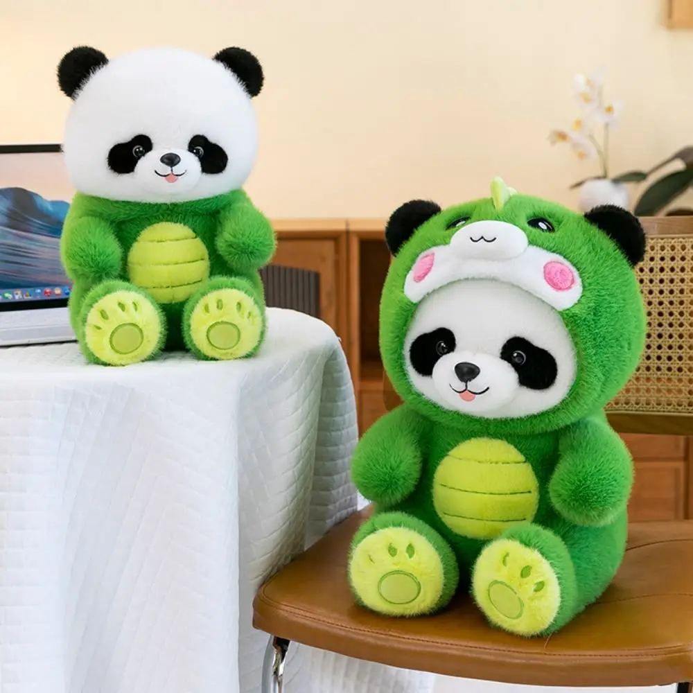 

PP Cotton Transform Dragon Panda Doll Crocodile Soft Simulation Panda Plush Toys Comfortable Ins