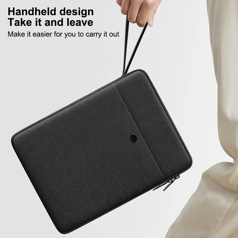 Protective Tablet Sleeve for iPad Air, Xiaomi and More; Convenient 9-13 inch Carrying Case for Travel